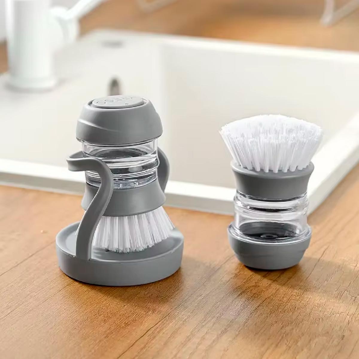 Cepillo Dispensador De Jabon