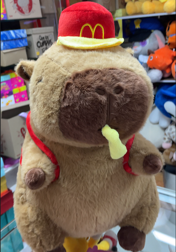 🧸 Capibara de Peluche Suave – El Compañero Perfecto Para Dormir Mejor, Calmar a tu Hijo y Dejar Atrás las Noches de Llanto |
